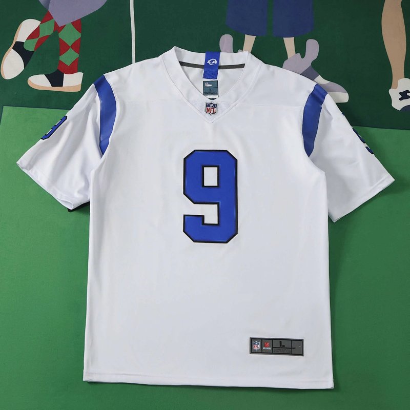2026 NFL LosAngelesRams white 9#STAFFORD