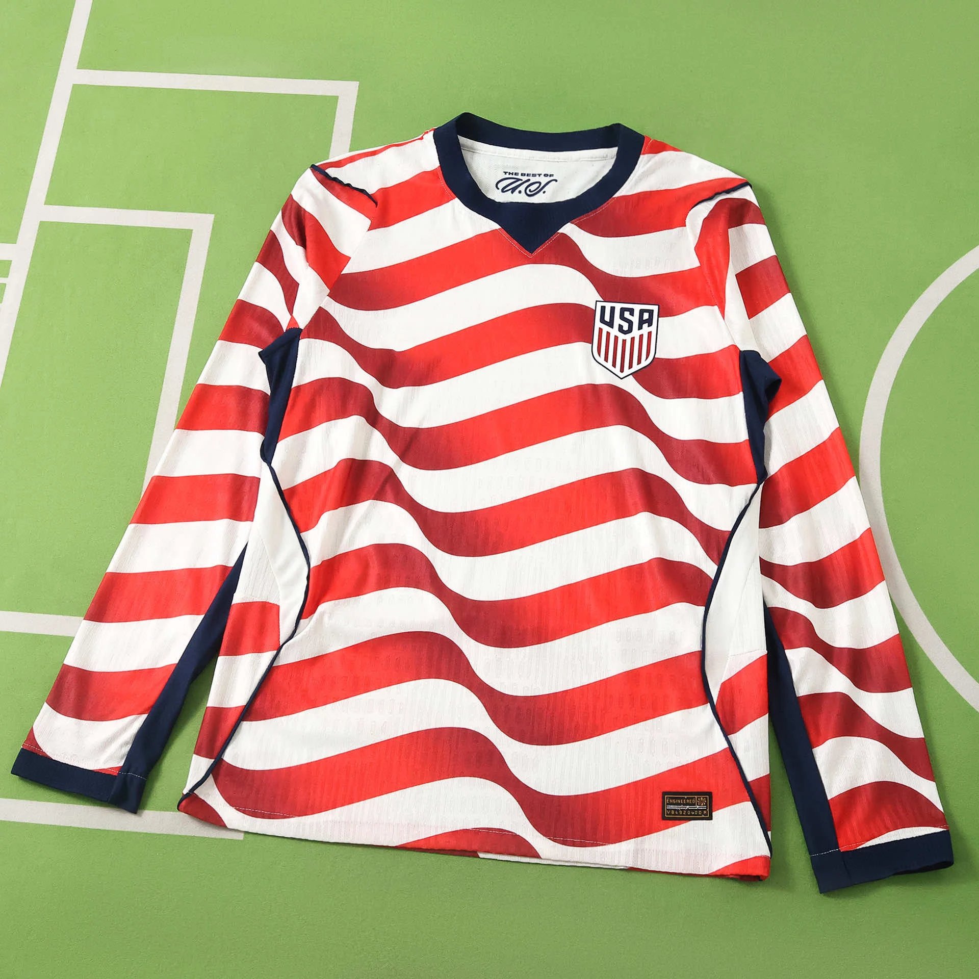 2026 USA Home Long Sleeve Player Version