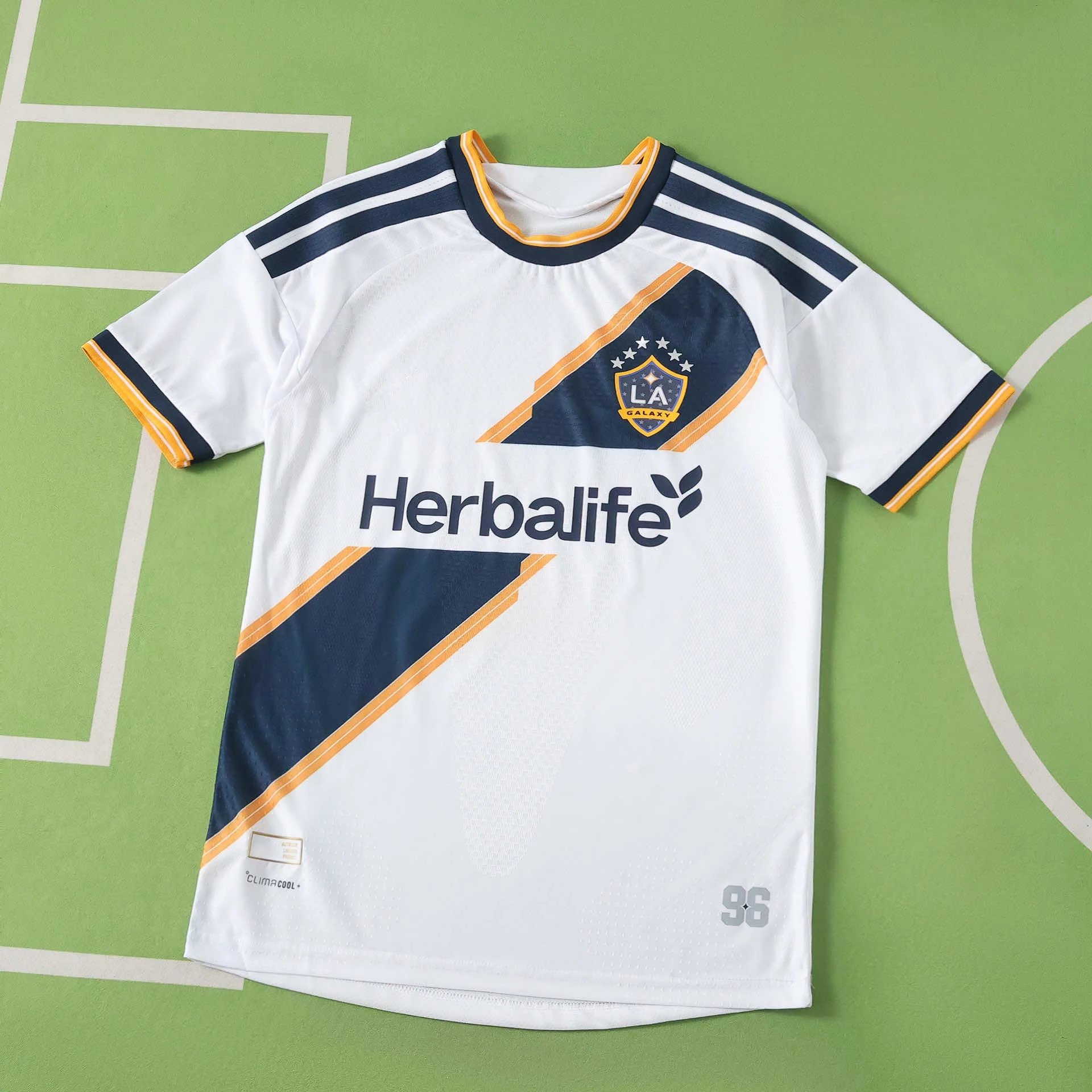 2627 LA Galaxy Home Authentic Player Jersey