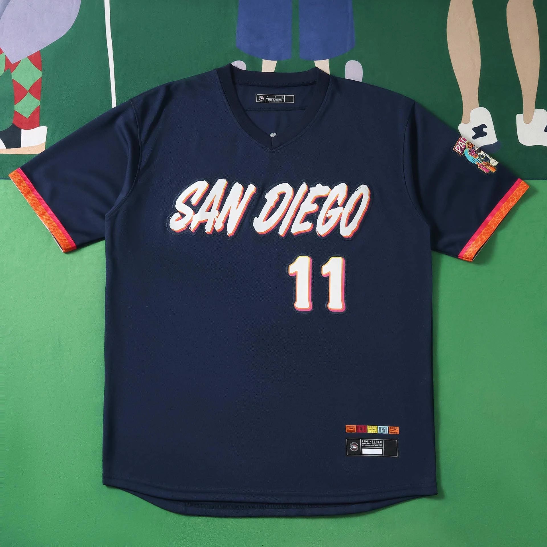 2627 MLB San Diego Padres 深蓝色 11#DARVISH