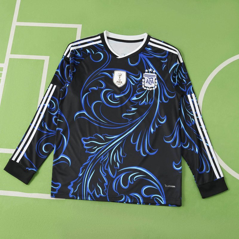 2026 FIFA World Cup Argentina away Long sleeve Fan version