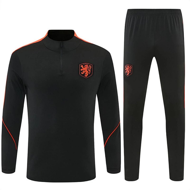 2026 FIFA World Cup Netherlands Half zip training suit set