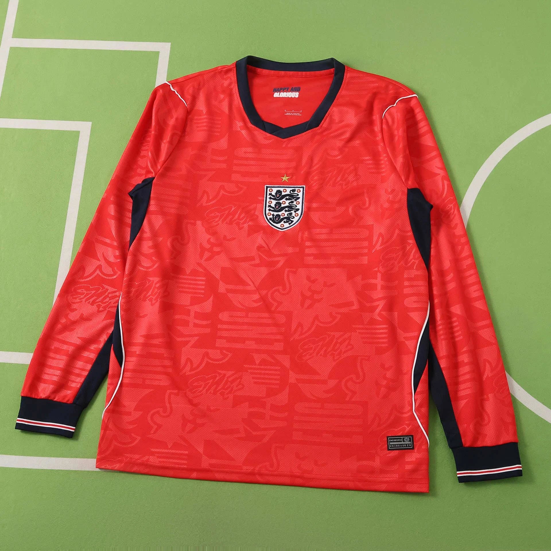 2026 England Away Long Sleeve Thailand Version (Please note customization info in order remarks, messages are not counted)