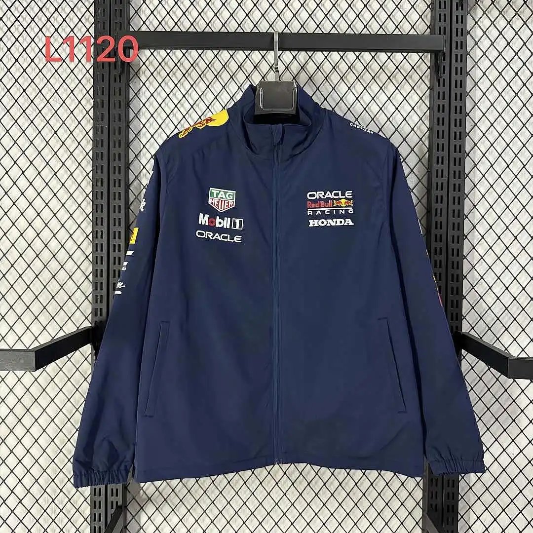 2627 Red Bull Dark Blue Windcoat