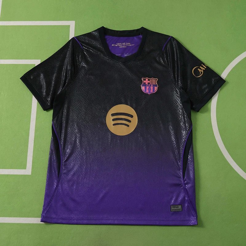 2627 Barcelona away black purple Thai version
