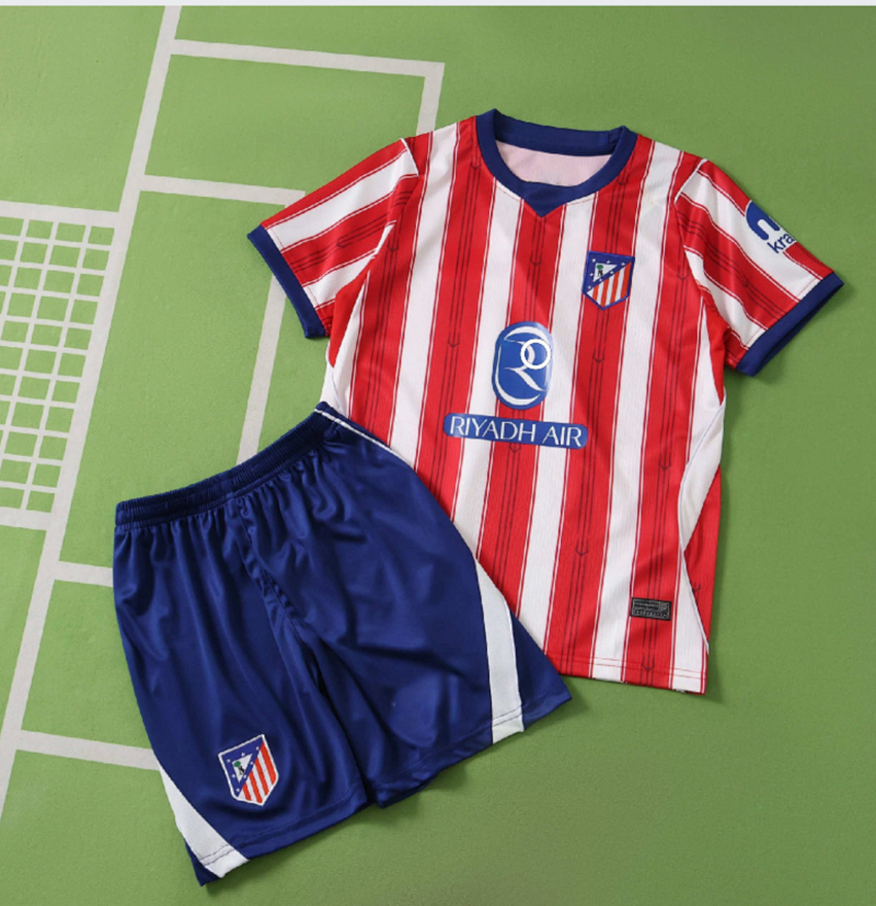 2627 season Club Atlético de Madrid home Kids kit