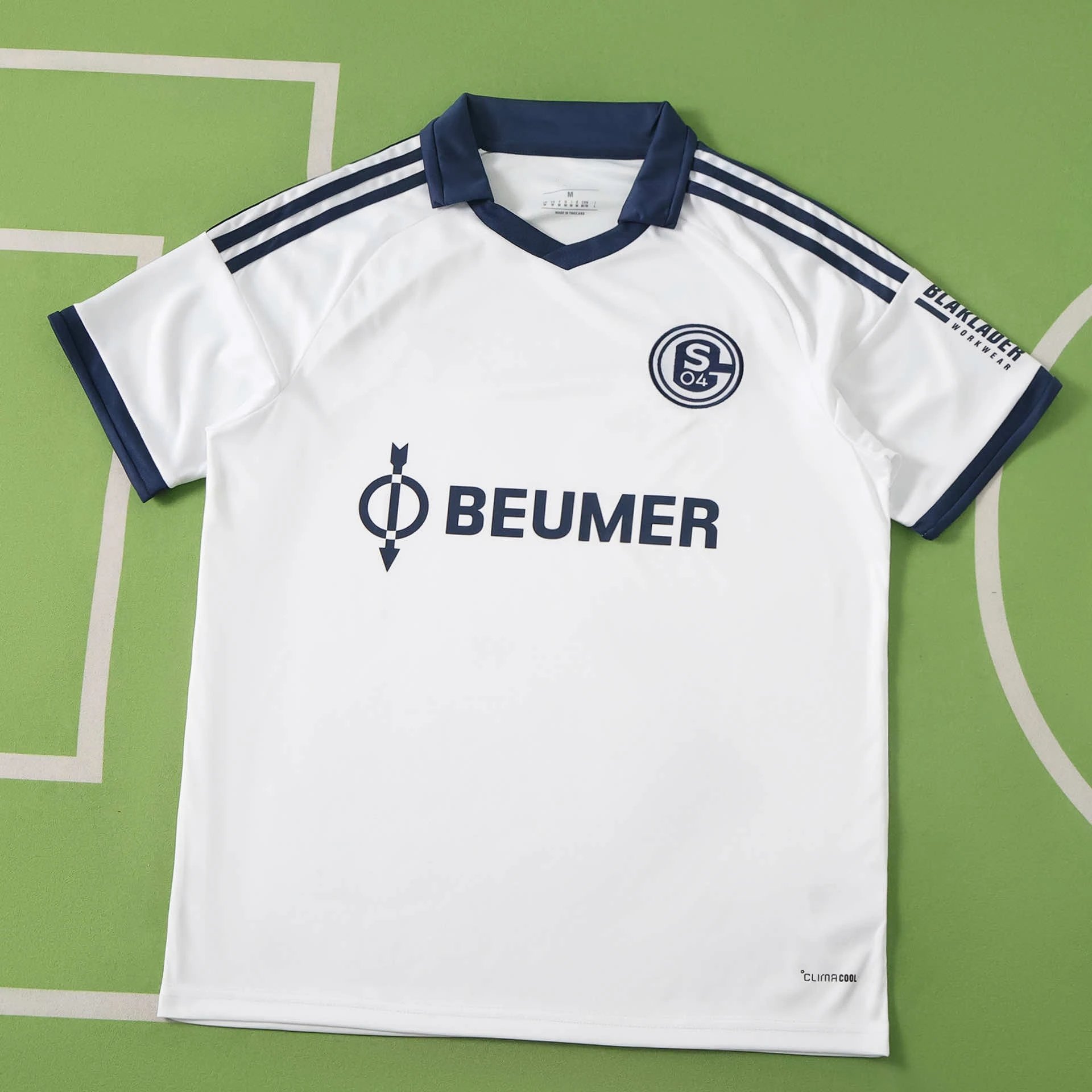 2627 Schalke 04 Away White Thai Version