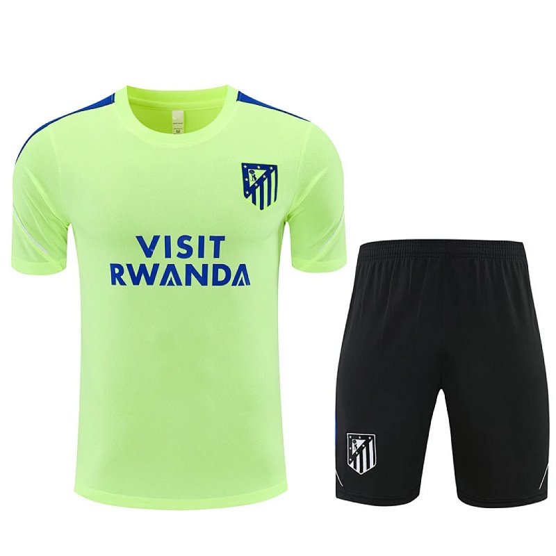 2627 Club Atlético de Madrid Training clothes suit Short sleeve Fan version