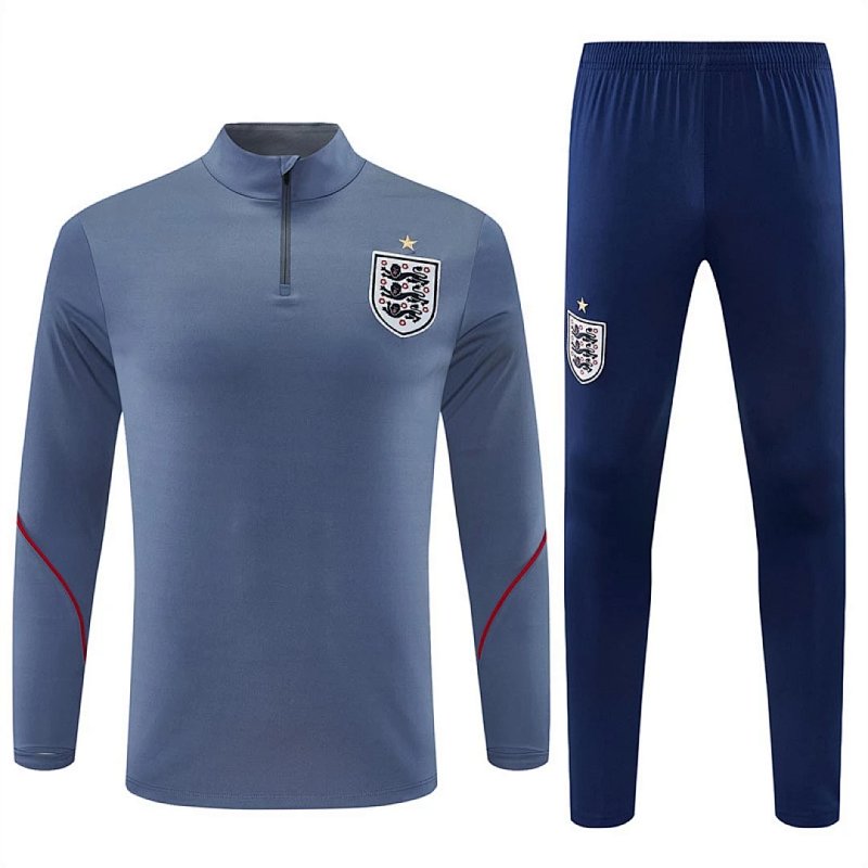 2026 FIFA World Cup England Half zip training suit set