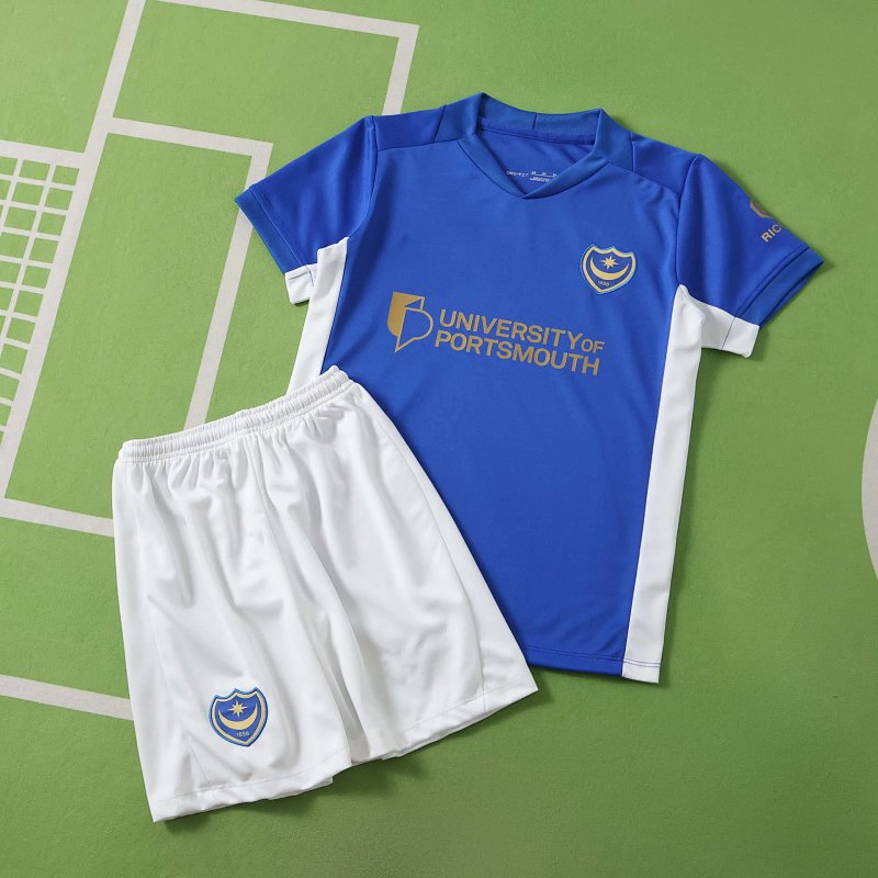 2627 season Portsmouth F.C. home Kids kit