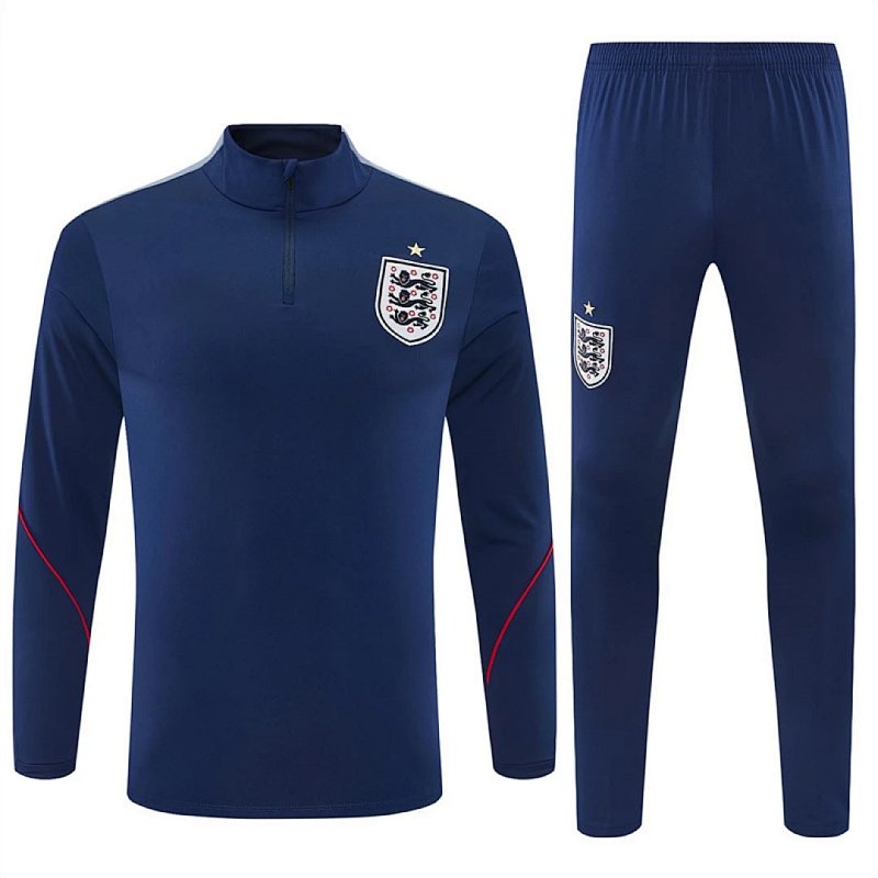 2026 FIFA World Cup England Half zip training suit set