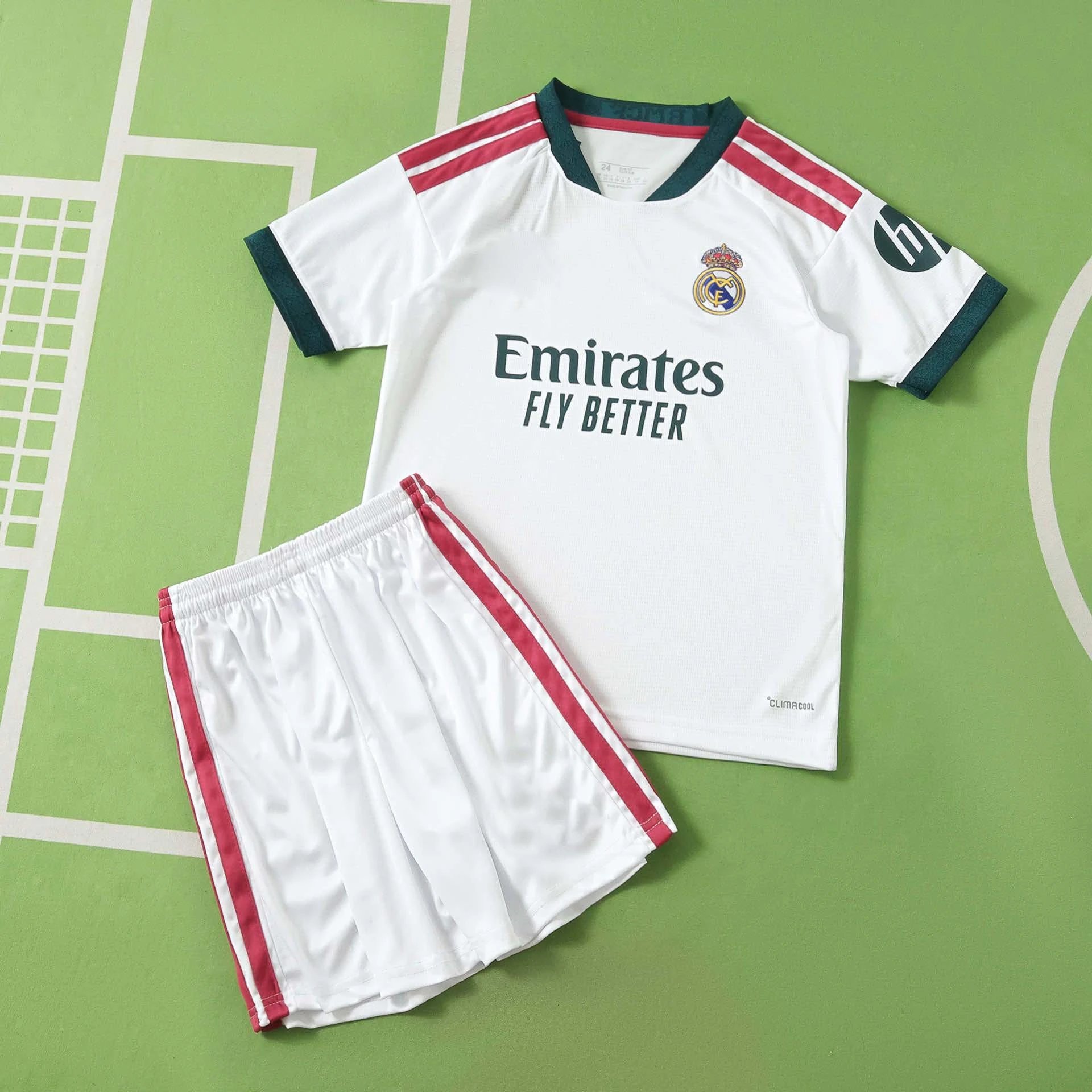 2627 Real Madrid home children's clothing (please note customization information when placing the order, messages are not included)
