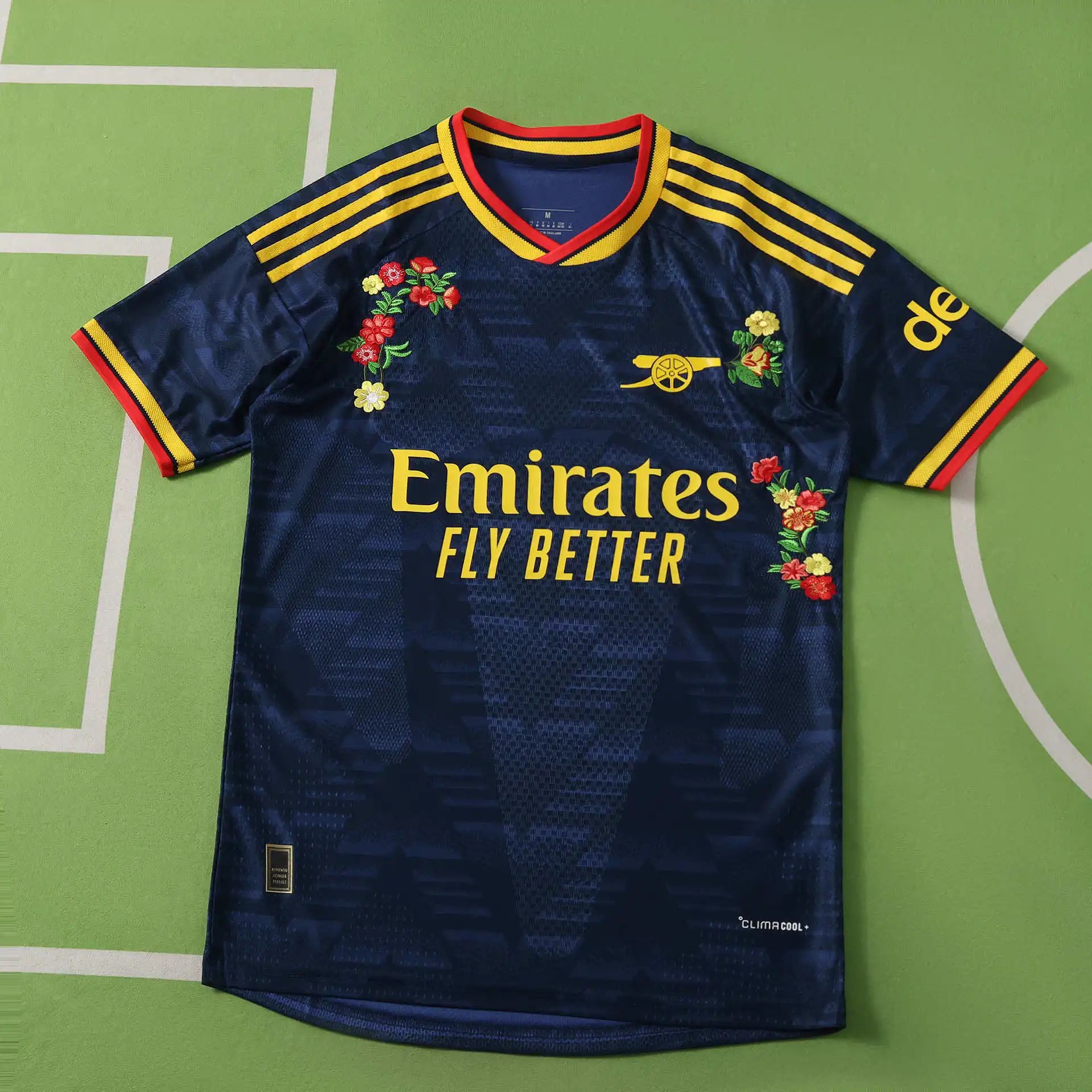 Arsenal 2627 Away Dark Blue Embroidered Player Version