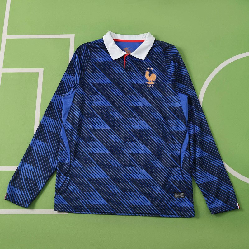 2026 FIFA World Cup France home Long sleeve Fan version