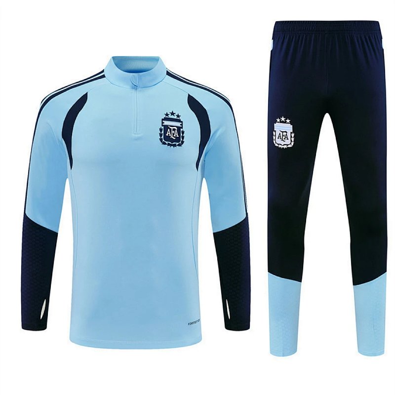 2026 FIFA World Cup Argentina Half zip training suit set