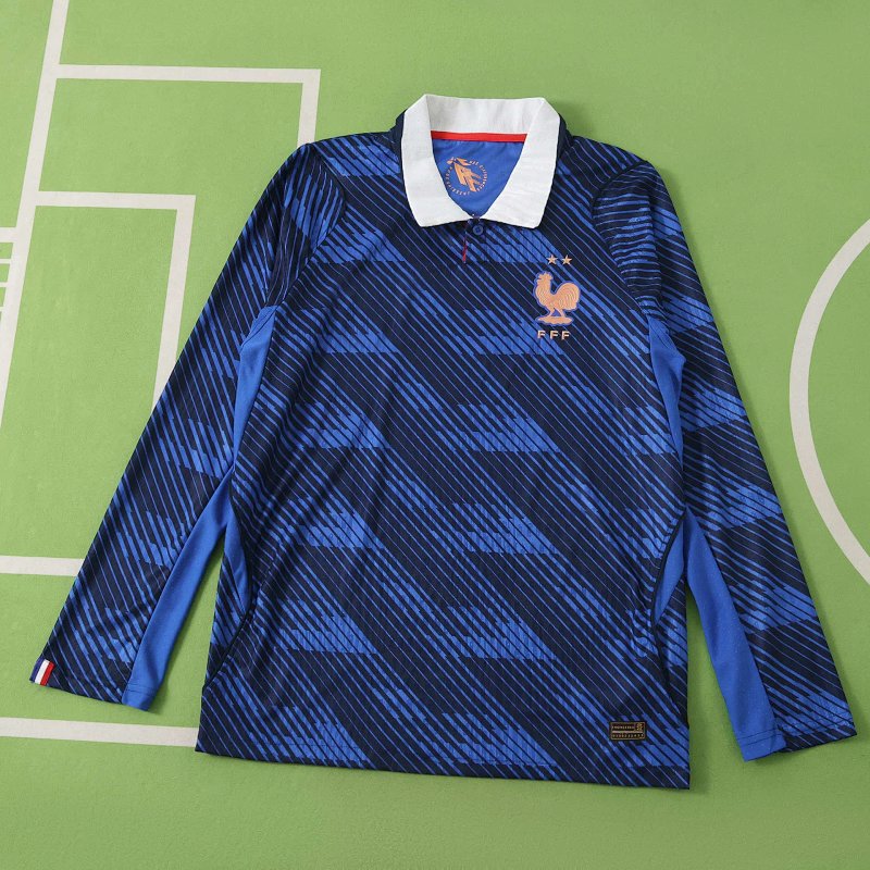 2026 FIFA World Cup France home Long sleeve Player version