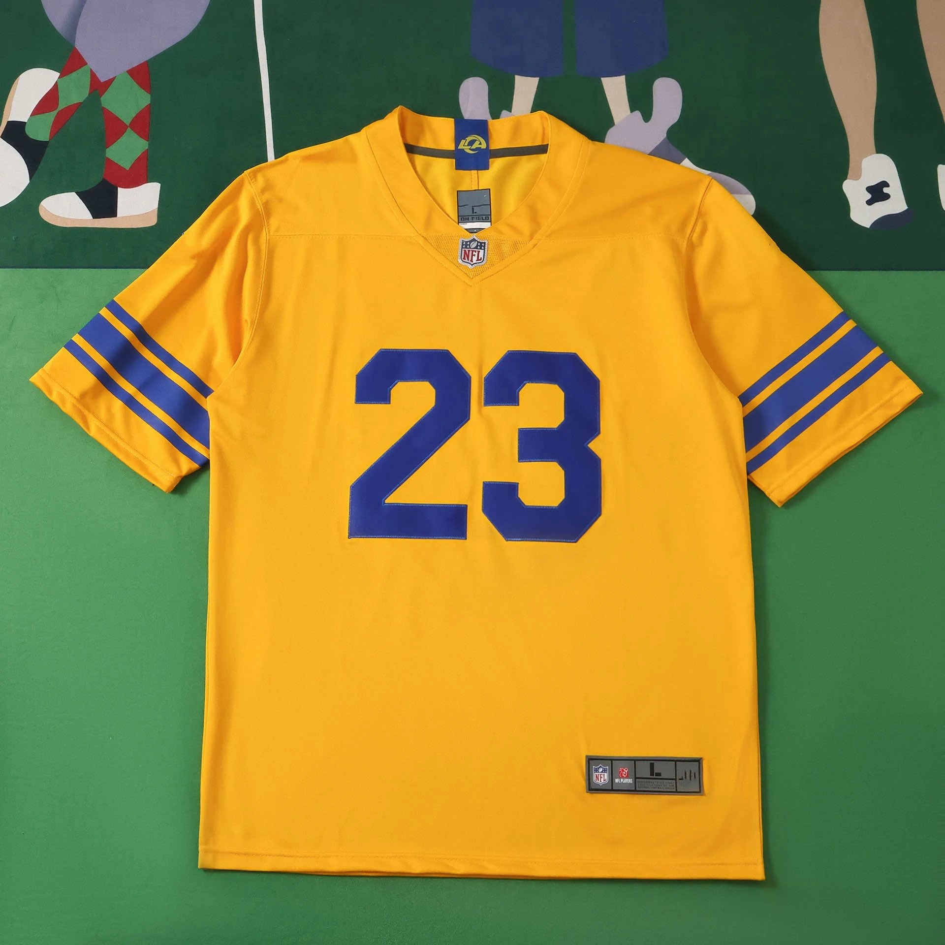 2026 NFL LosAngelesRams yellow 23#WILLIAMS