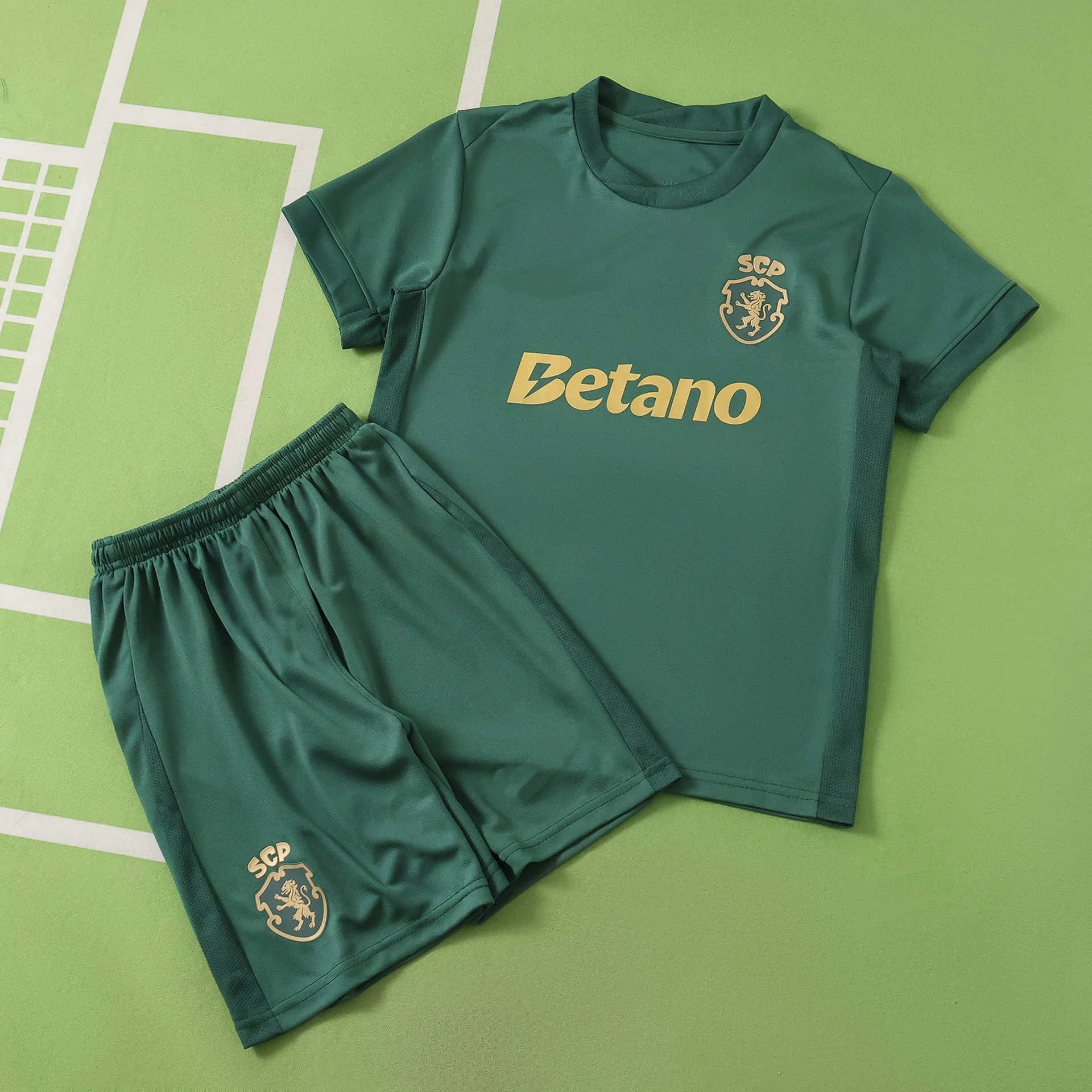 2627 Lisbon 120th Anniversary Green Kids' Clothing (For customization info, please leave a note when placing your order; sending a message does not count)