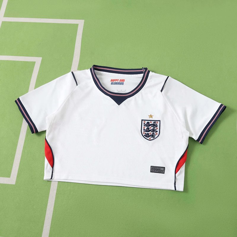 2026 FIFA World Cup England Cropped Jersey