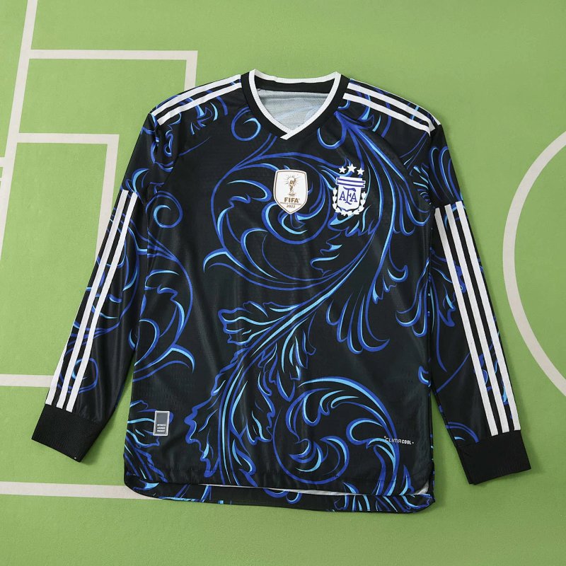 2026 FIFA World Cup Argentina away Long sleeve player version