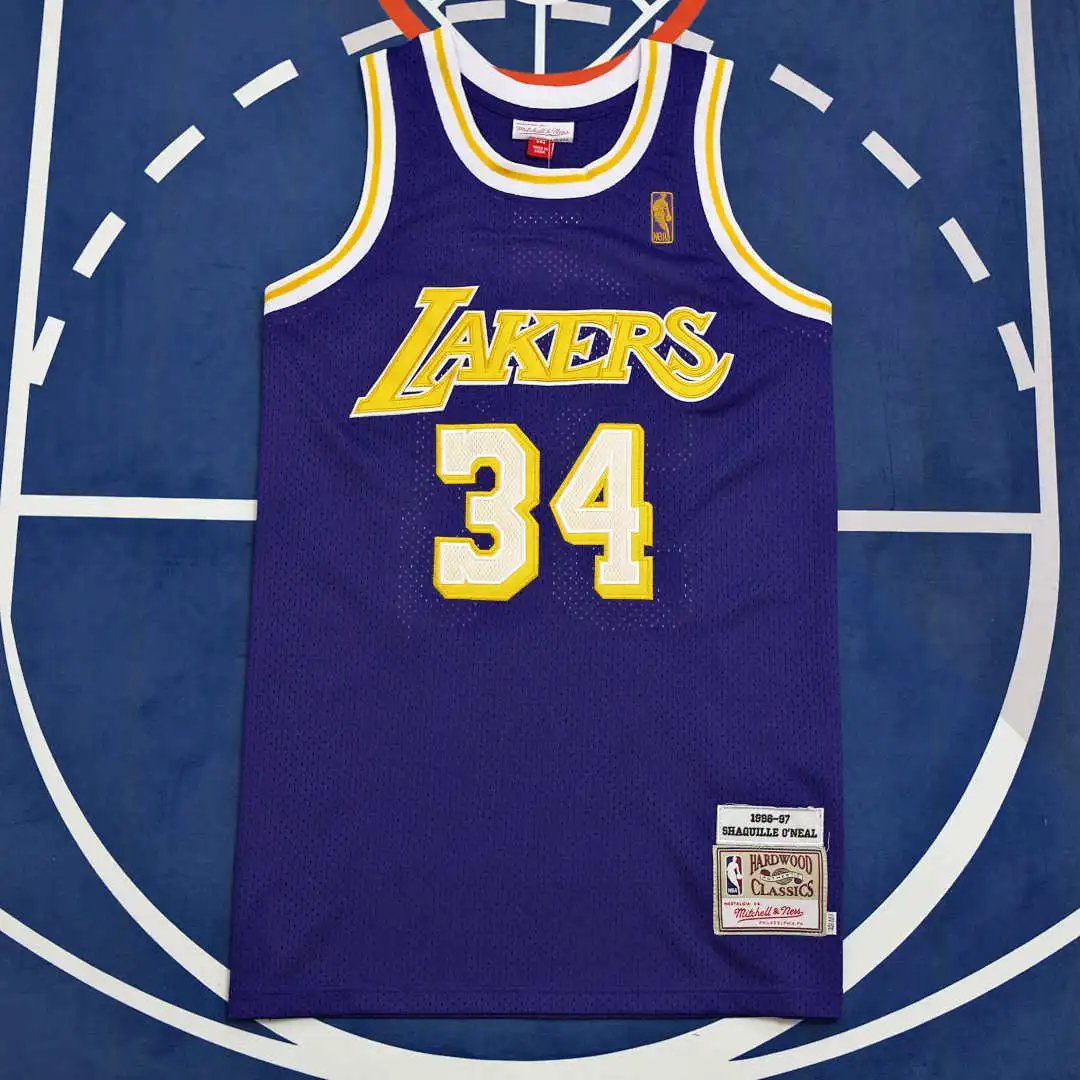 NBA L.A. Lakers 34# O'MEAL (Please leave custom info in order notes; messages won't count)