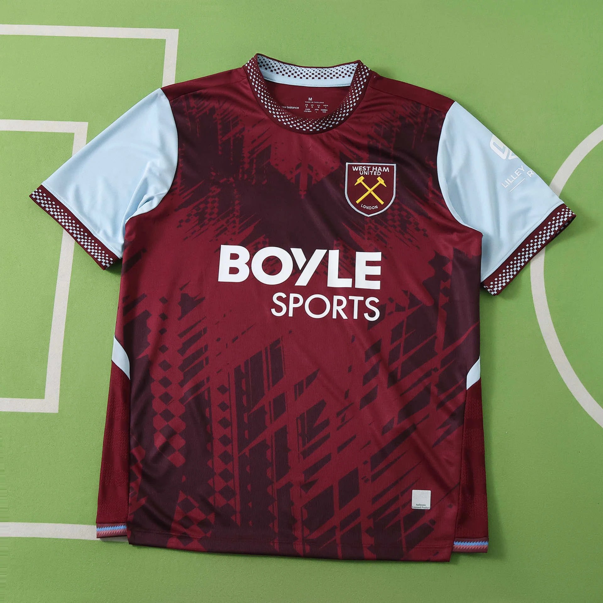 2627 West Ham United Home Thai Version