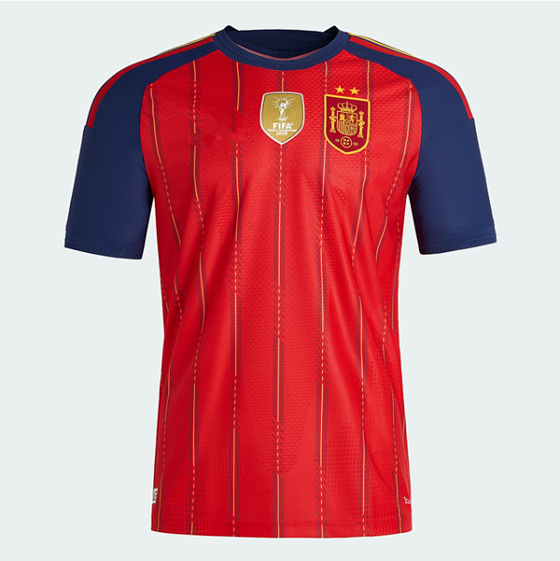 2026 Spanish home red player version two stars (please note customization information when placing the order, messages are not included)