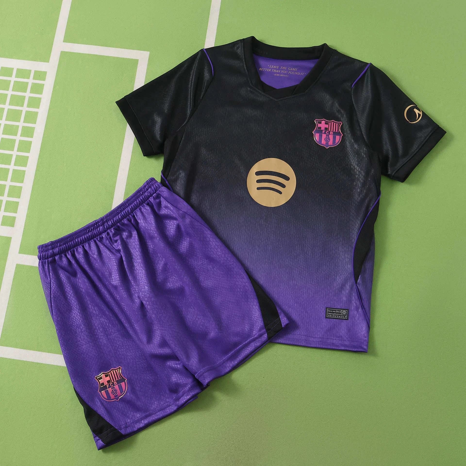 2627 Barcelona away Thai version children's clothing (please note customization information when placing the order, messages are not included)