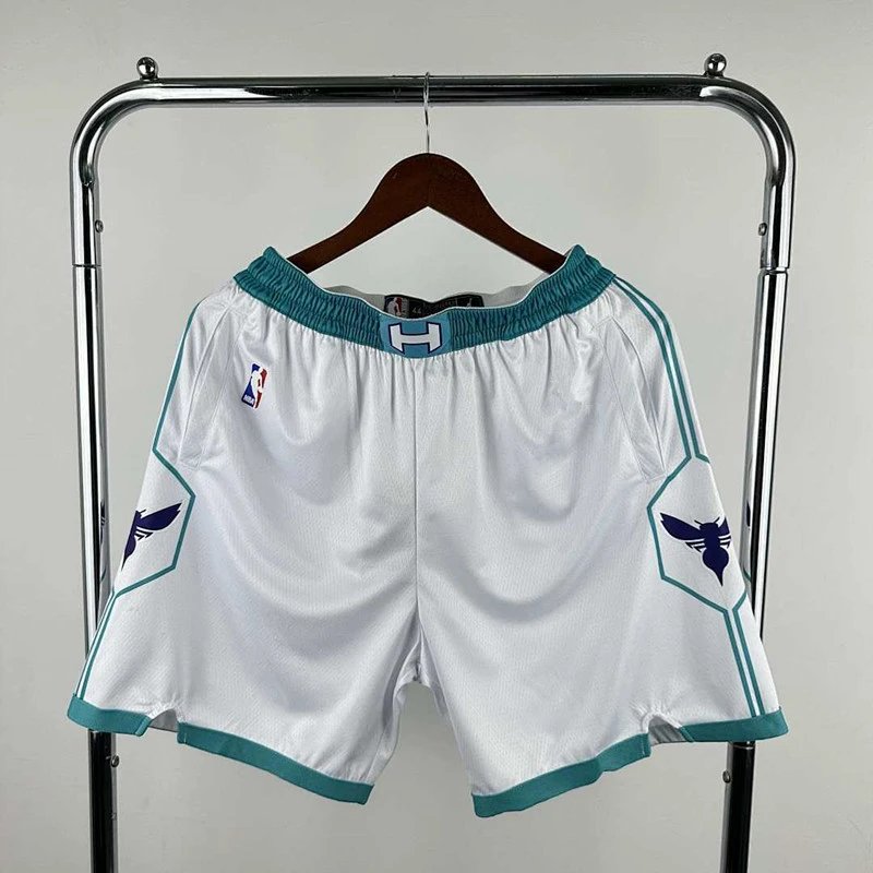 NBA Charlotte Hornets shorts (please note customization information when placing the order, messaging does not count)