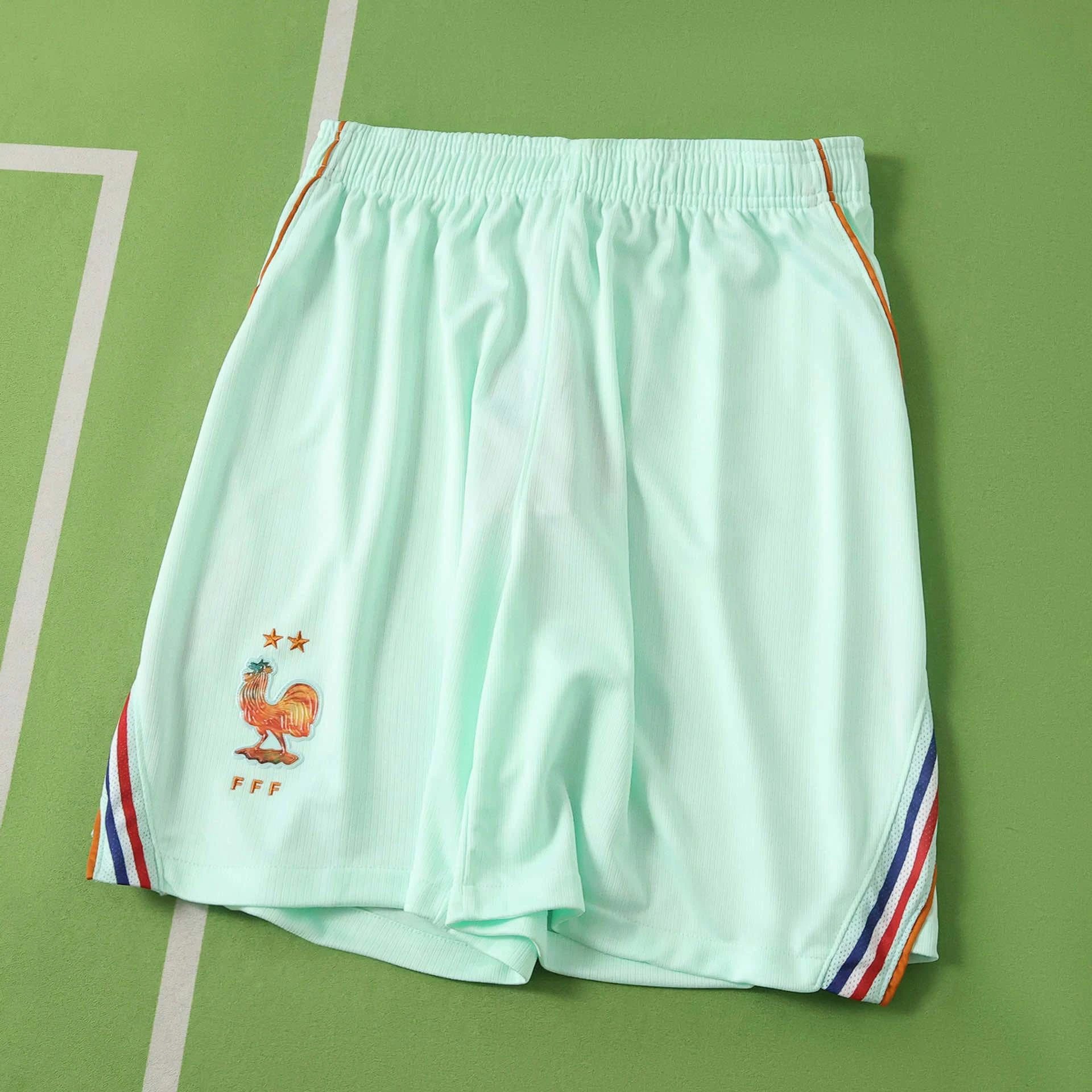 2026 France Away Green Shorts