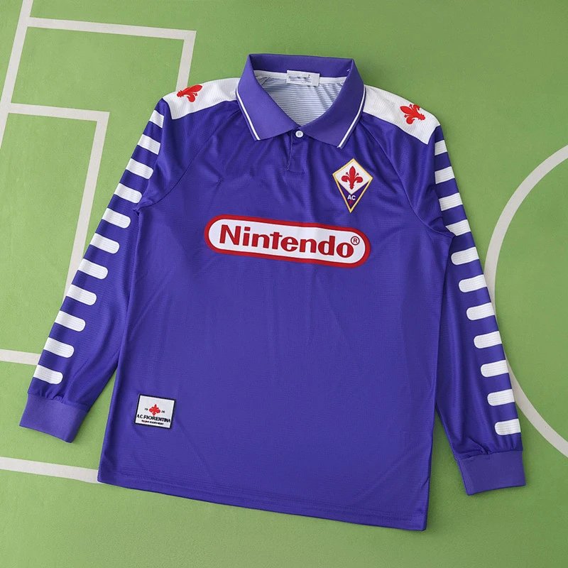 1998 Florence home long sleeved Thai version (please note customization information when placing the order, messages are not included)