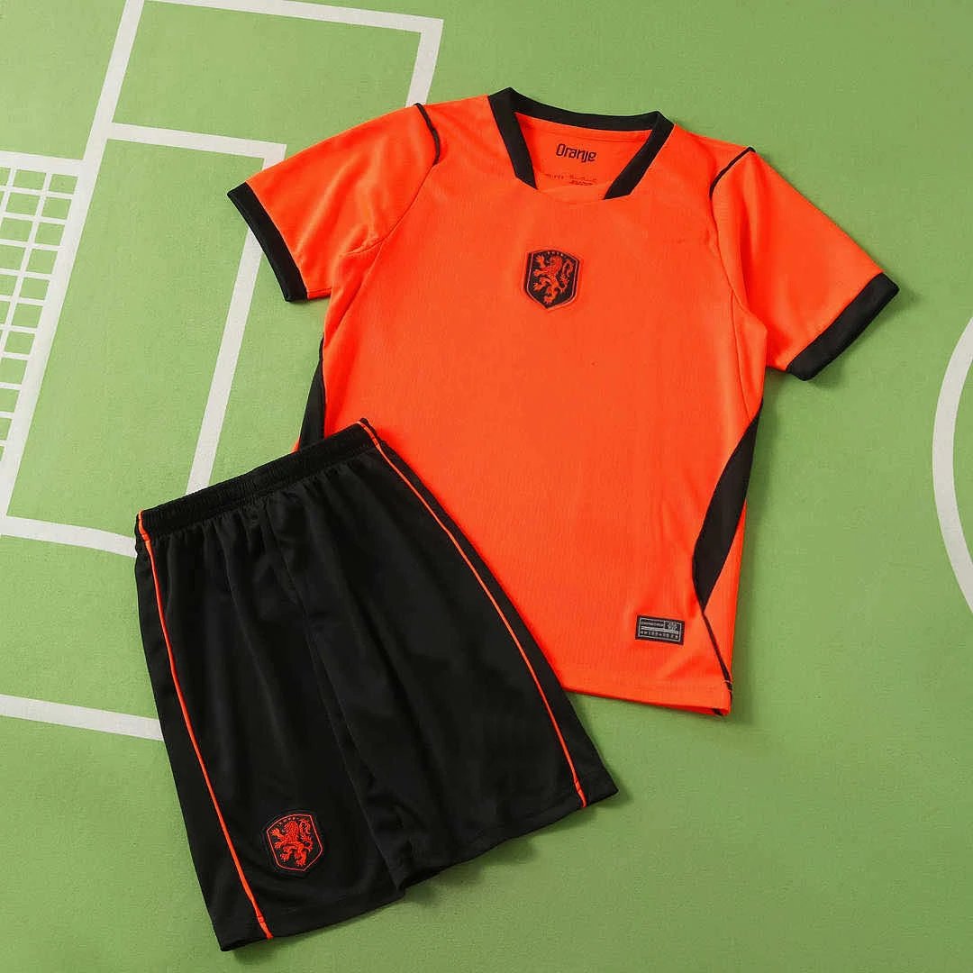 2026 Netherlands Home Kids' Jersey (Please leave customization details in order notes; messages will not be processed)