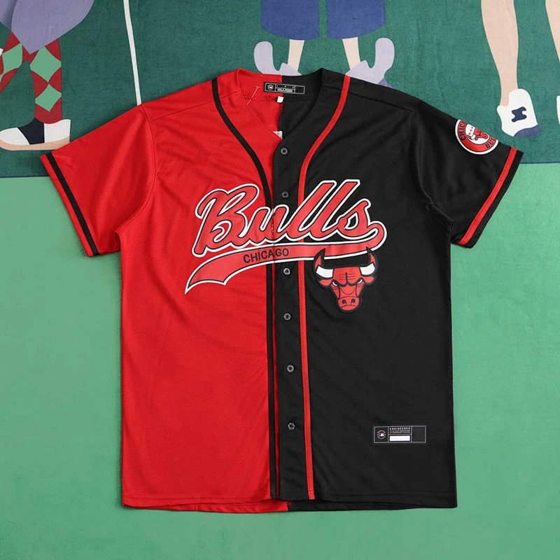 MLB Chicago Cubs Red and Black 23NO (Please note customization info when placing order, messages won't count)