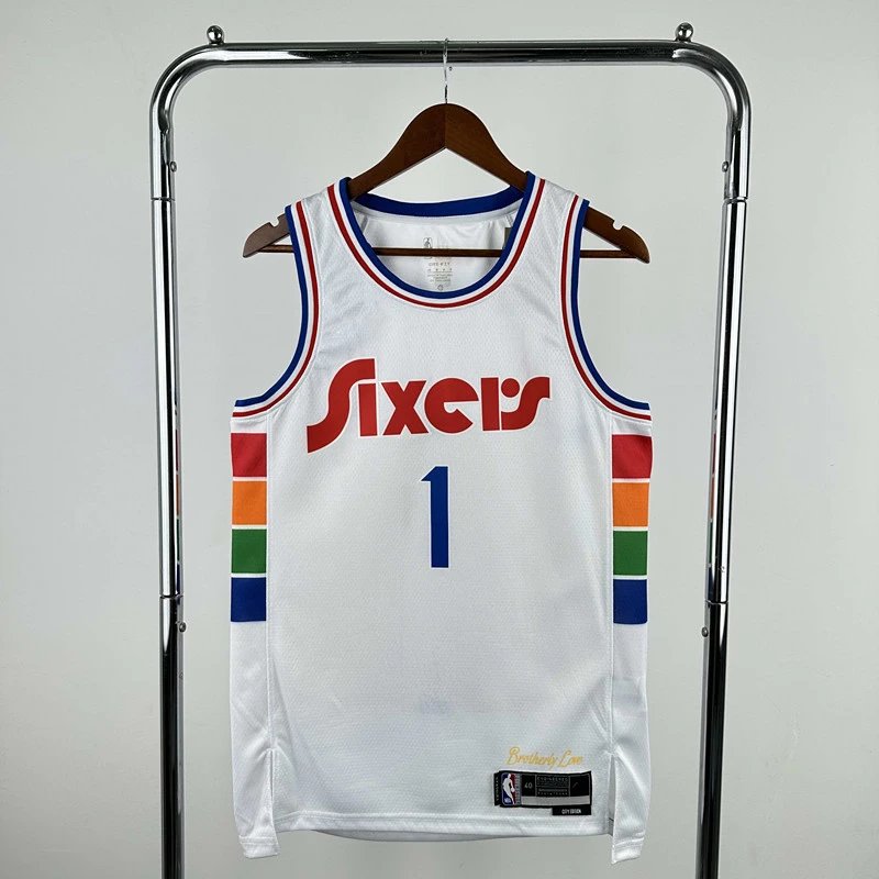 NBA76人白色1#HARDEN