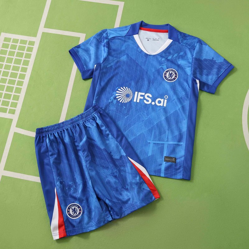 2526 season Chelsea F.C. home Kids kit
