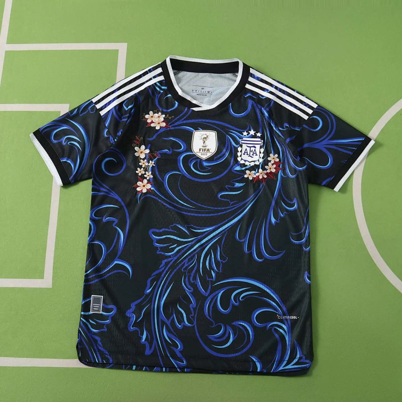 2026 FIFA World Cup Argentina Away Embroidery Player version