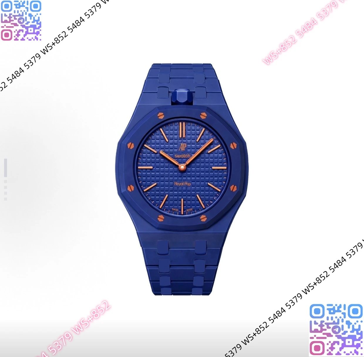 Audemars Piguet Watches Royal Pop — AP Customized version 3.Full ceramic strap (with dial. Original box. Invoices. Shopping bag)