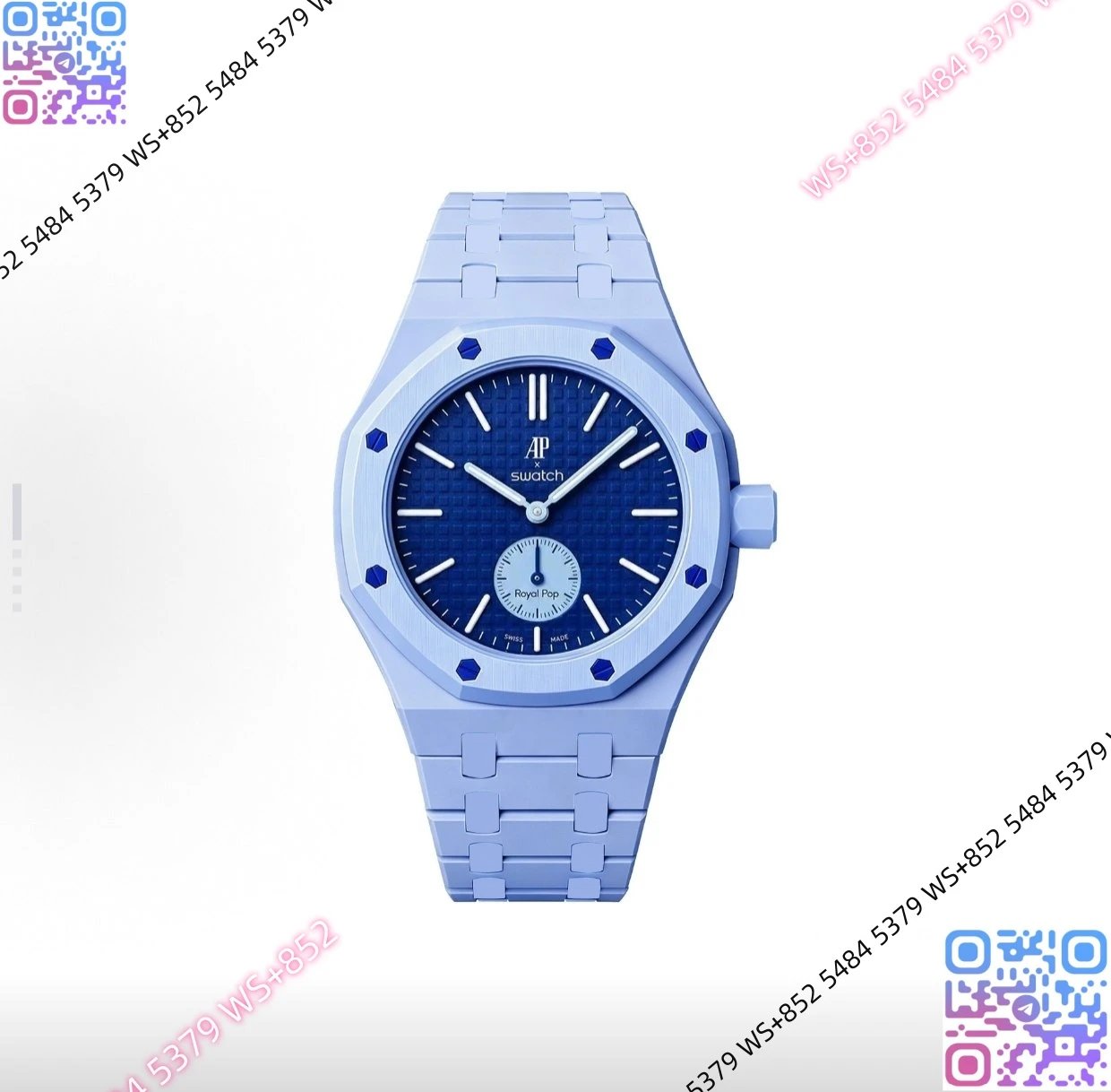 Audemars Piguet Watches Royal Pop — AP Customized version 12.Full ceramic strap (with dial. Original box. Invoices. Shopping bag)