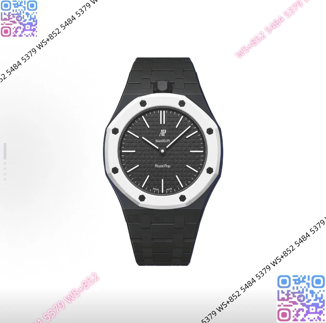 Audemars Piguet Watches Royal Pop — AP Customized version 2.Full ceramic strap (with dial. Original box. Invoices. Shopping bag)
