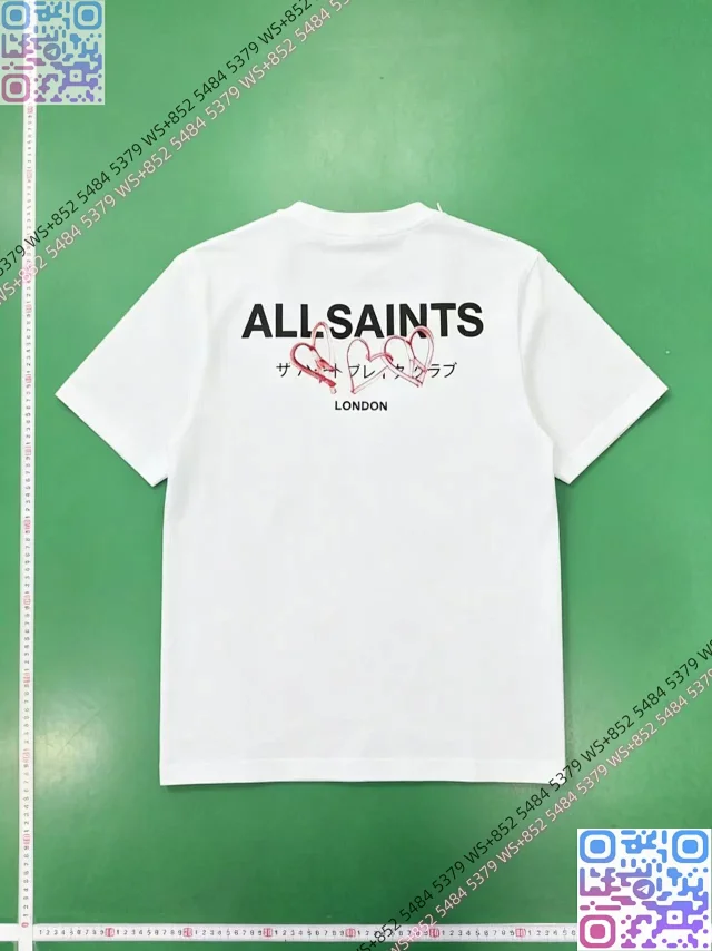 AllSaints T-Shirts Oversized Short-Sleeve Graphic Print T-Shirt product detail image 6