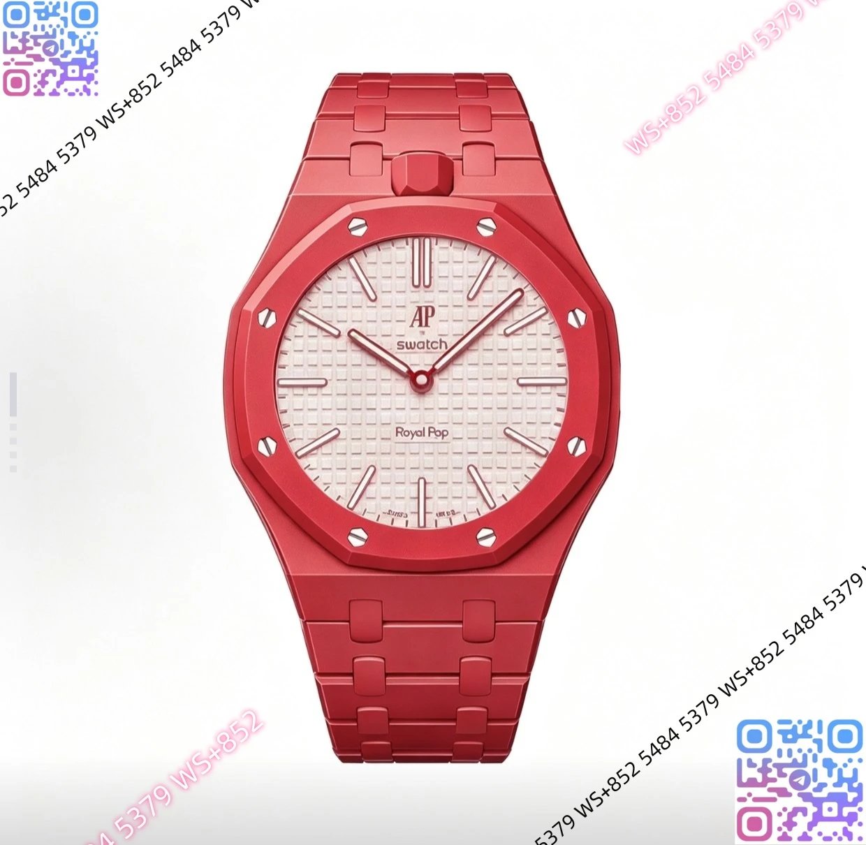 Audemars Piguet Watches Royal Pop — AP Customized version 8.Full ceramic strap (with dial. Original box. Invoices. Shopping bag)