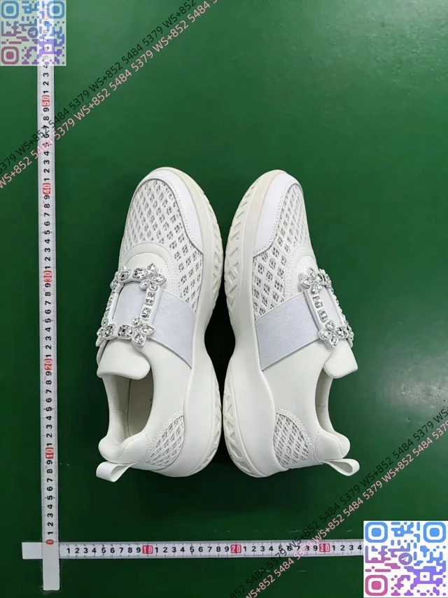 Unbranded Sneakers Mesh rhinestone-buckle wedge product detail image 3