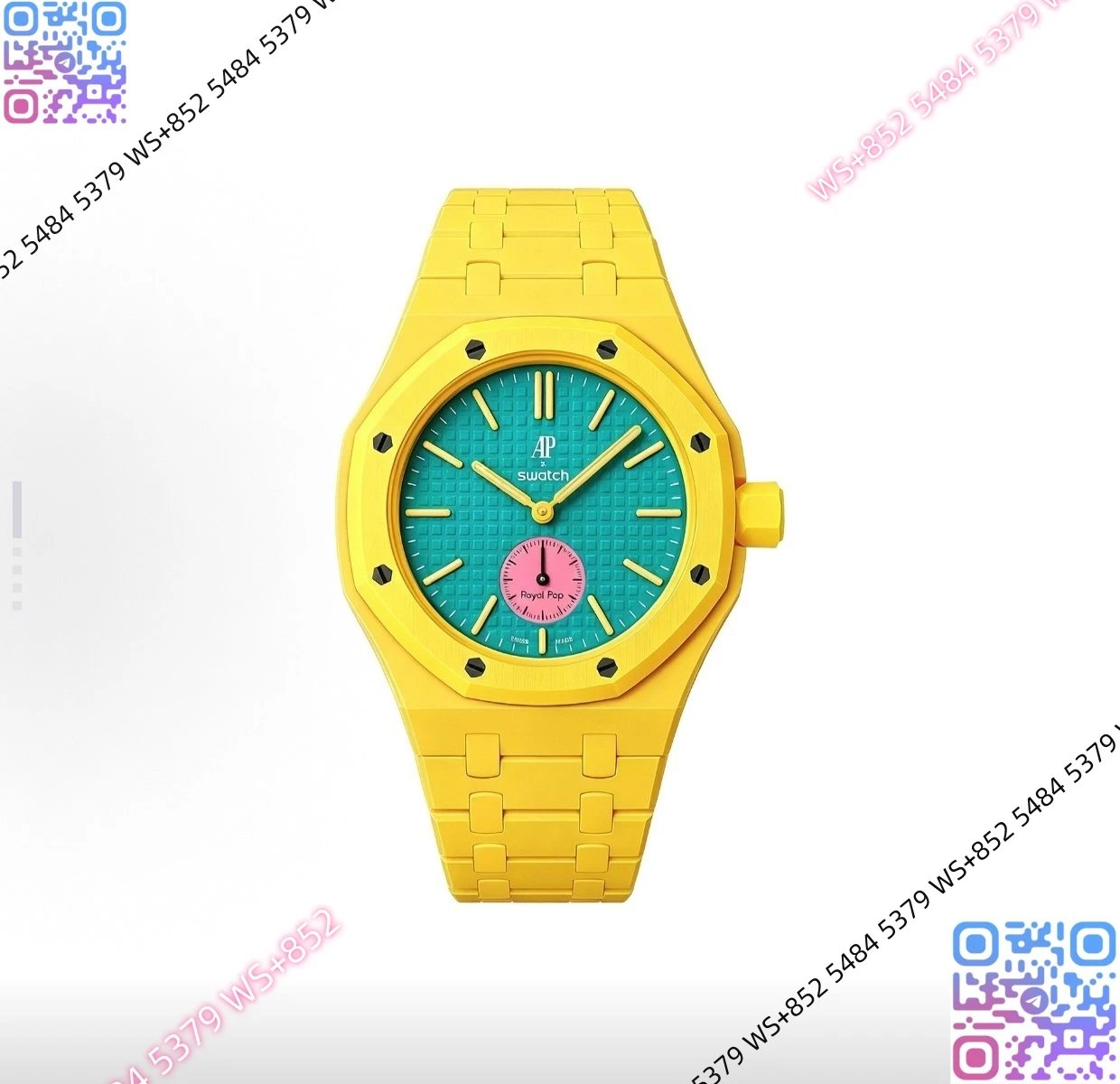 Audemars Piguet Watches Royal Pop — AP Customized version 9.Full ceramic strap (with dial. Original box. Invoices. Shopping bag)