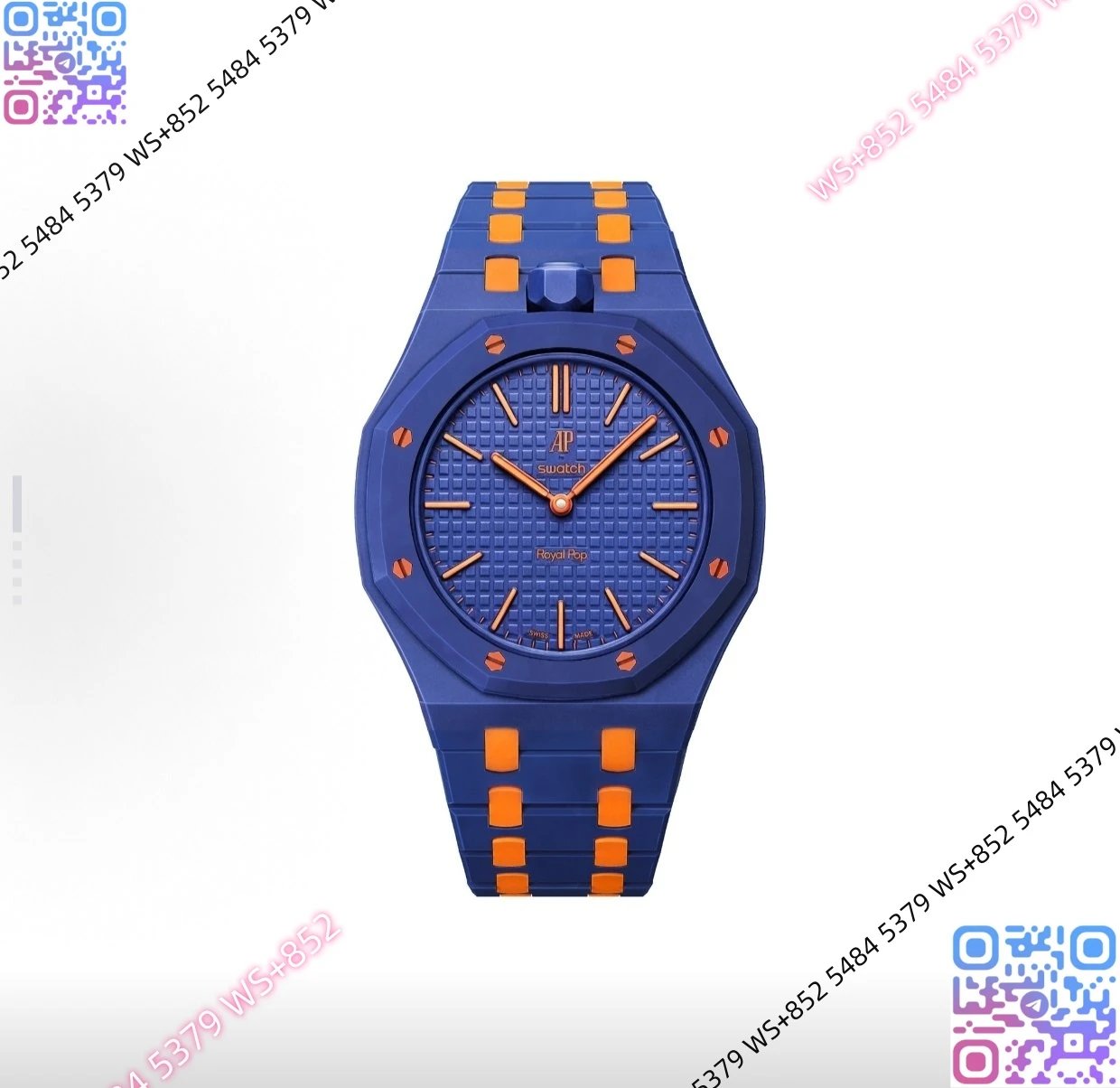 Audemars Piguet Watches Royal Pop — AP Customized version 10.Full ceramic strap (with dial. Original box. Invoices. Shopping bag)