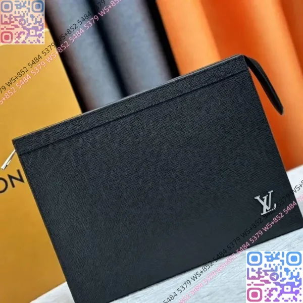 Louis Vuitton Pochette Métis Black Epi Leather Clutch Clutches - 1