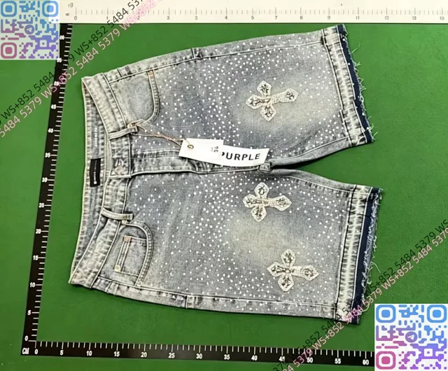 Louis Vuitton Shorts Denim Monogram Cargo product detail image 9