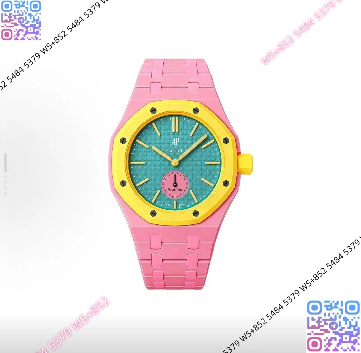Audemars Piguet Watches Royal Pop — AP Customized version 6.Full ceramic strap (with dial. Original box. Invoices. Shopping bag)