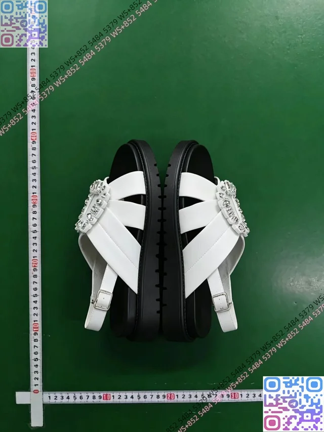Unbranded Sneakers Mesh rhinestone-buckle wedge product detail image 4