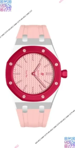 Audemars Piguet Royal Oak Offshore Pink Ceramic Watch Watches - 1