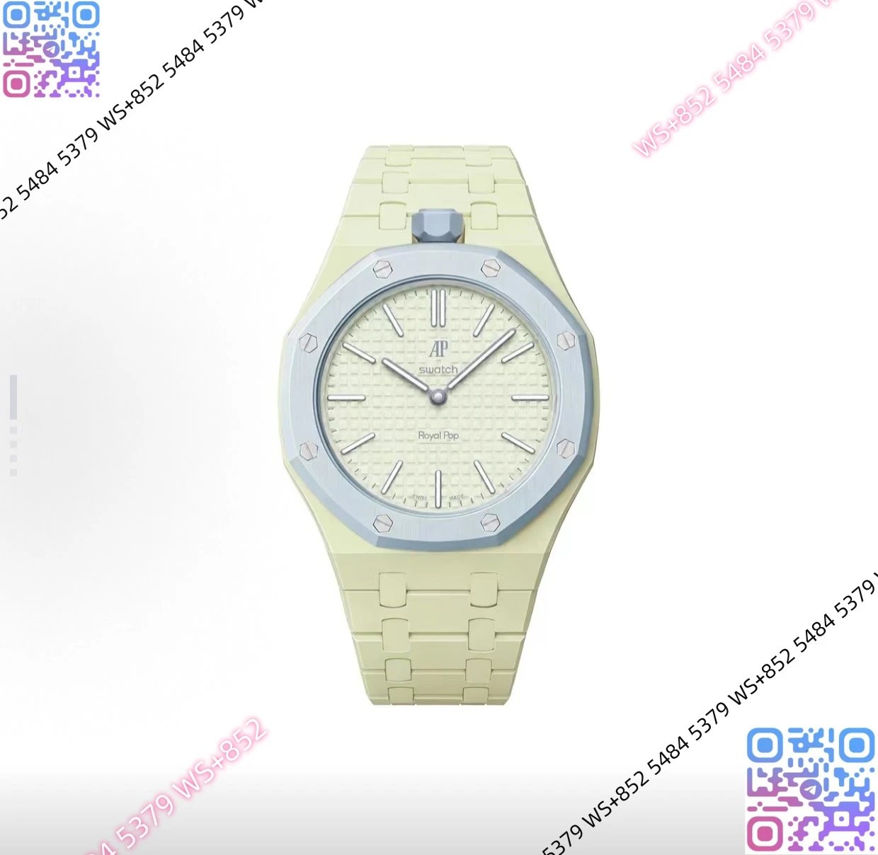 Audemars Piguet Watches Royal Pop — AP Customized version 14.Full ceramic strap (with dial. Original box. Invoices. Shopping bag)